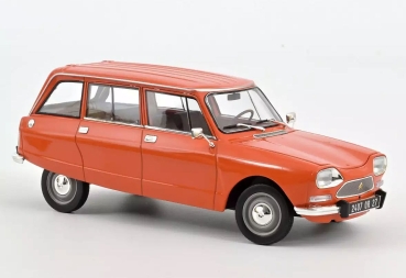NOREV: Citroën Ami8 Break 1975 ténéré orange (1:18)